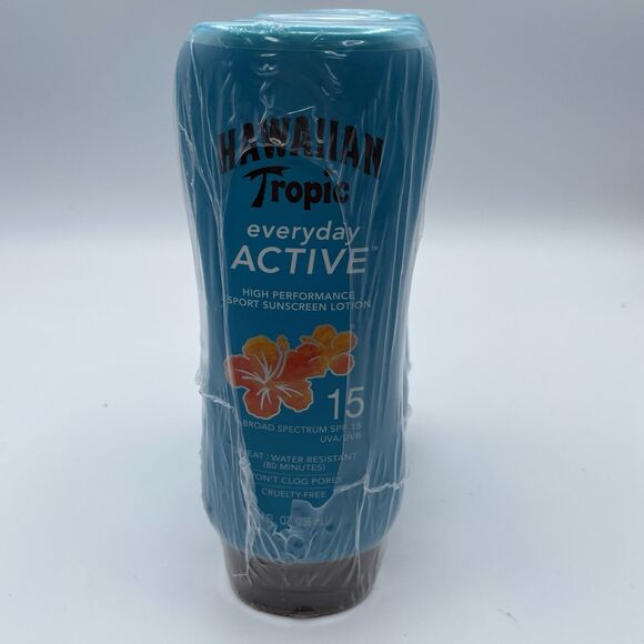 Lot Of 3 Hawaiian Tropic Island Active SPF 30 ultra light Tropical 8oz New READ - Picture 1 of 7
